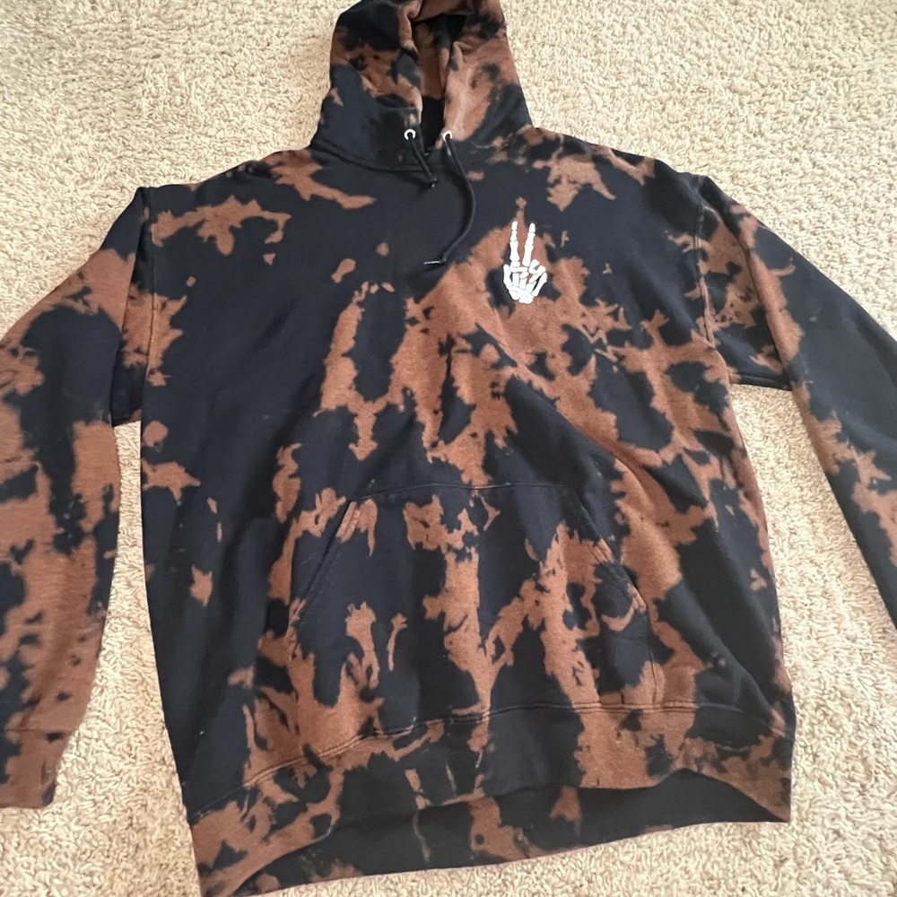 Bowery bleached hoodie
